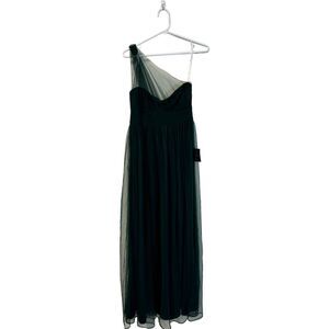 Lulu's Green Formal Long Gown Women's Size Medium New With Tags Party Holiday